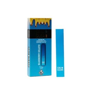 Cali Clear Blueberry Gelato – 1G THC All-In-One Disposable