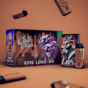Cali Clear King Louis XII – 2G Liquid Diamonds Disposable – Sativa