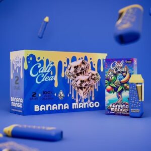 Cali Clear Banana Mango – 2G Liquid Diamonds Disposable – Hybrid